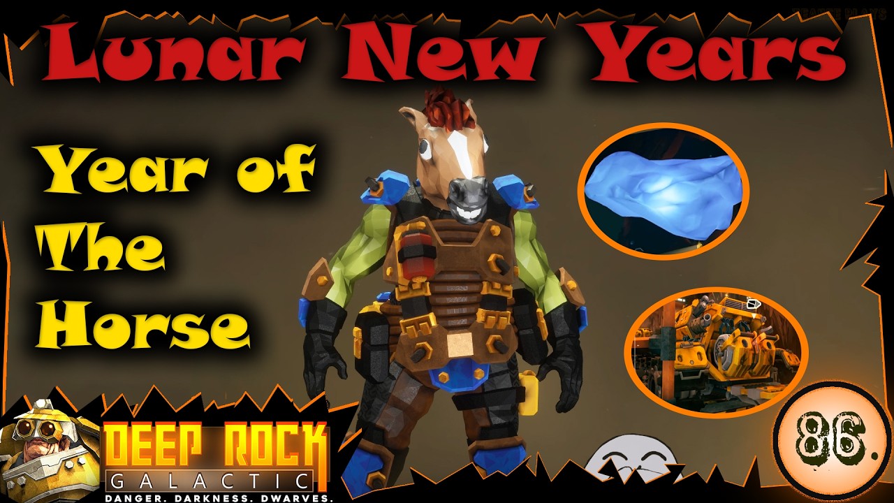 Lunar New Years Prize Is Mine! Collect And Defend For Management - (Deep Rock Galactic Episode 86)