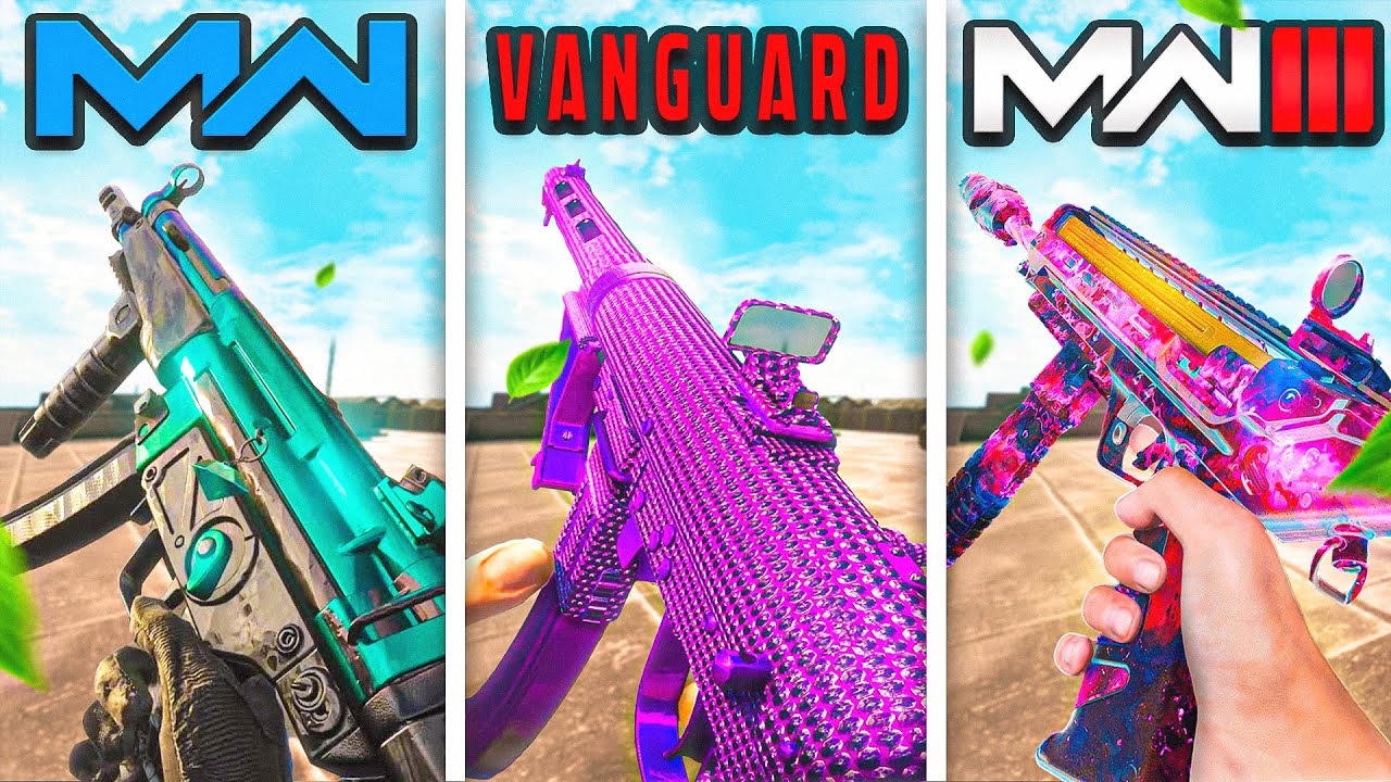 I Used the BEST SMG from EVERY Era of Warzone!