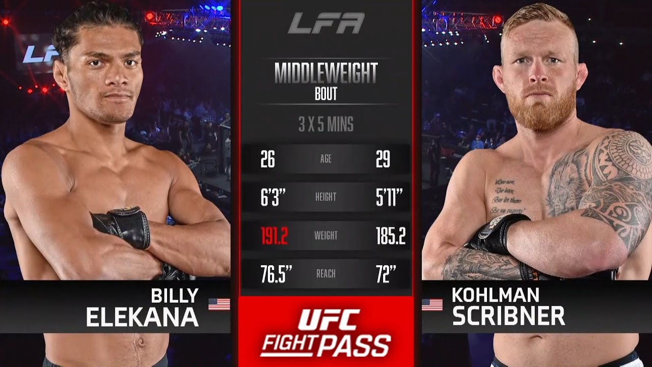 LFA 130: Billy Elekana vs Kohlman Scribner | April 22, 2022