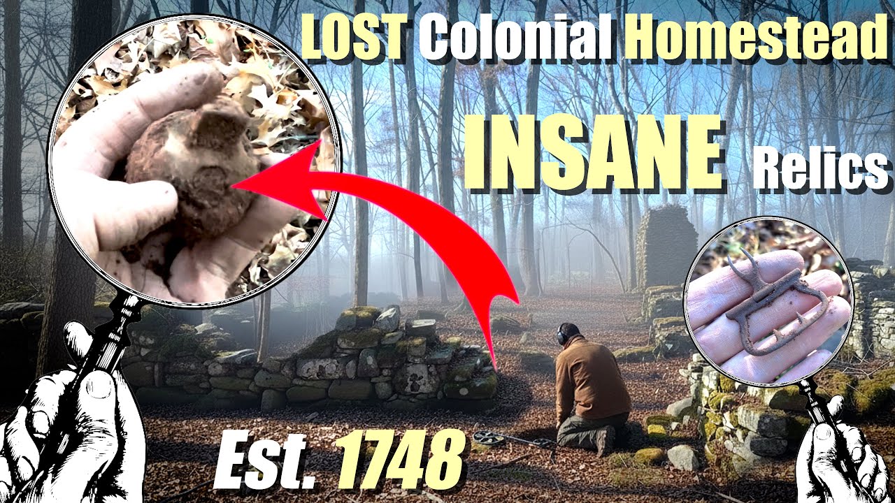 I found THE 1700s forgotten door!!…then relics started POURING out (Metal Detecting)