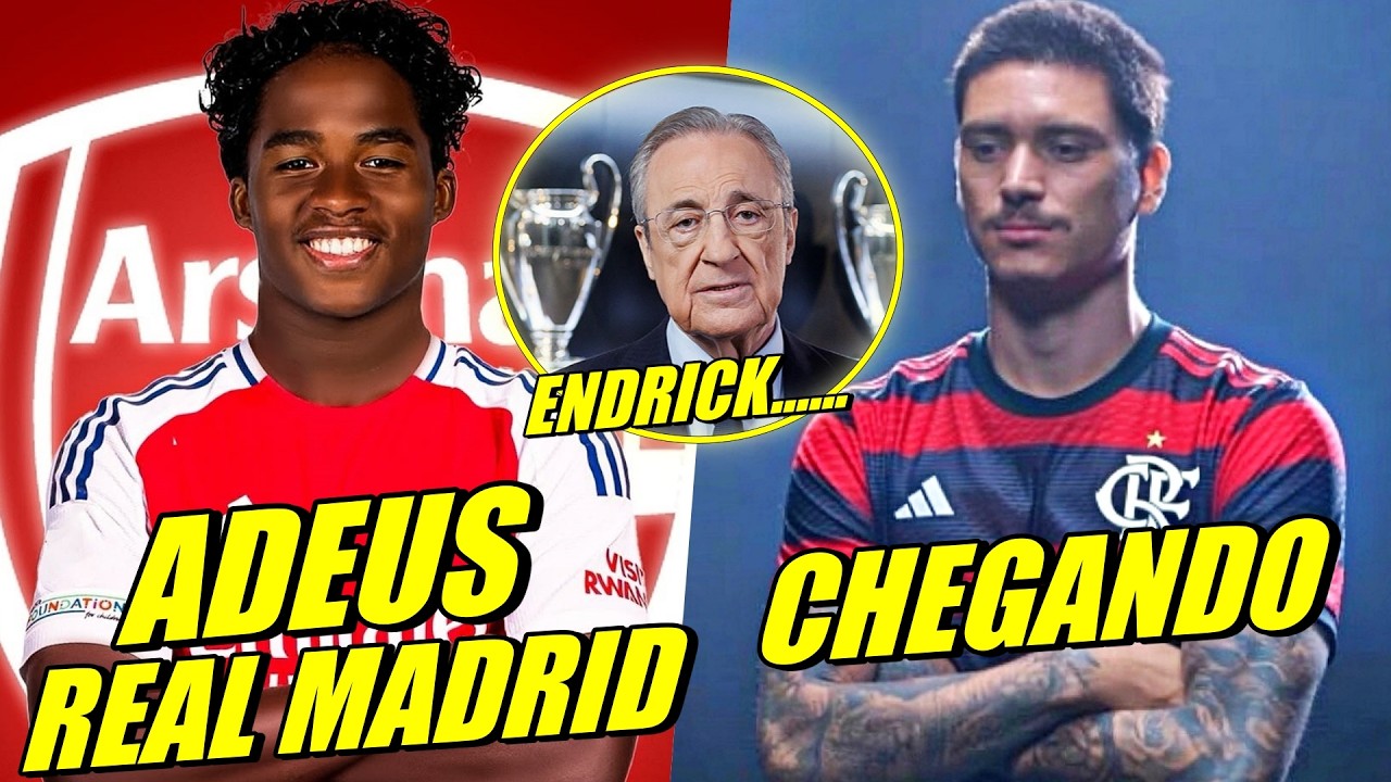 REAL DESESPERADO ! ENDRICK EM GIGANTE INGLÊS ! DARWIN NUNES NO FLAMENGO E MAIS