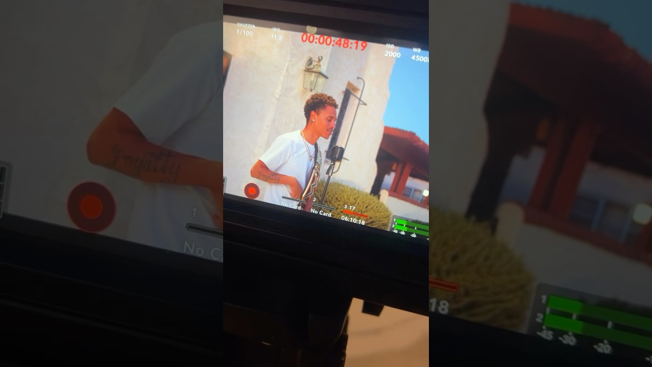 JayOnTheWay Live Performance BTS 🌴 #newreality #29palms #twentyninepalms #bmpcc4k #liveperformance