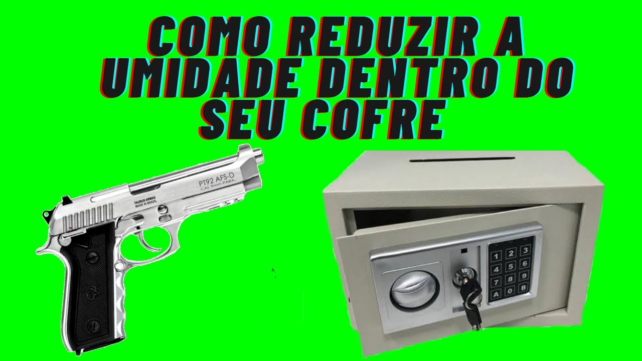 🇧🇷 COMO REDUZIR A UMIDADE DENTRO DE SEU COFRE. #tiroesportivo #cofre #cacclubbrasil