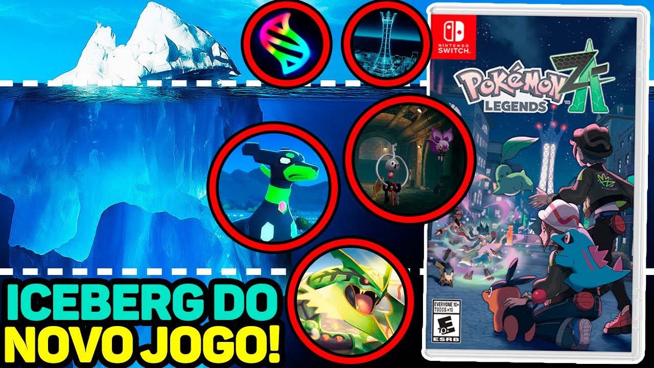 ICEBERG POKÉMON!! TUDO SOBRE LEGENDS Z-A: DE NOTÍCIAS OFICIAIS A VAZAMENTOS E SPOILERS!!