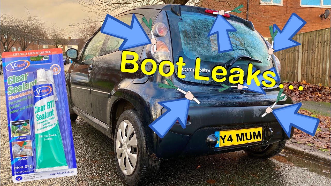 Citroen C1 Water Leak / Leaking Boot & How To Fix it (CityBug/Aygo/Peugeot 107)