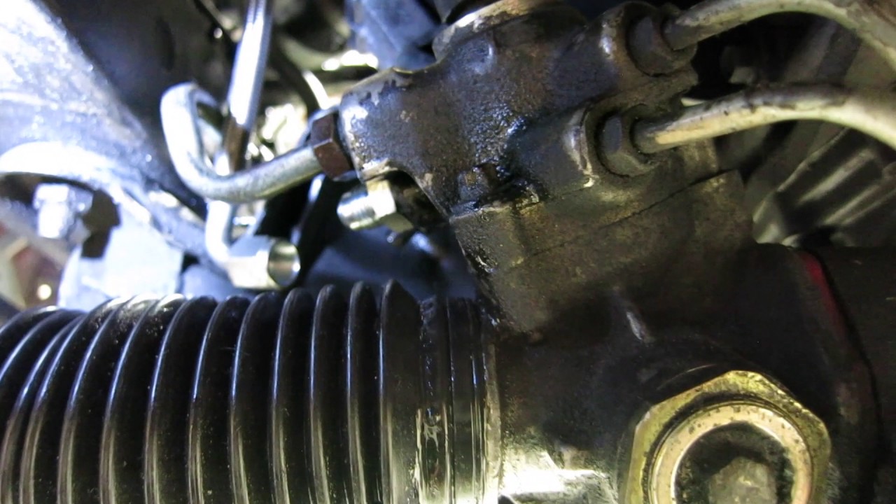240sx Drift Build: Power steering High Pressure line install