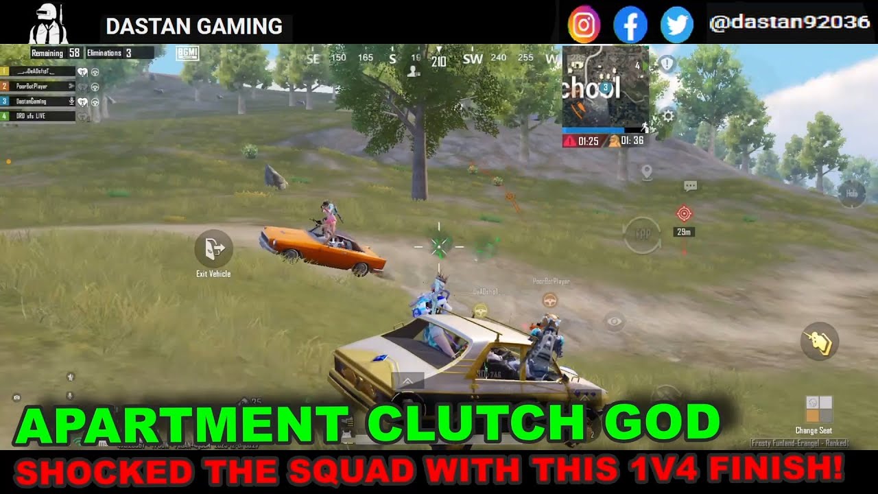 APARTMENT CLUTCH GOD: I SHOCKED THE SQUAD WITH THIS 1V4 FINISH!!! #1vs4cluth  #shortrt! #bgmi