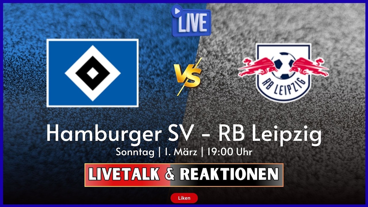🔵24. Spieltag | 1.Bundesliga | Hamburger SV - RB Leipzig | Handy FORMAT |
