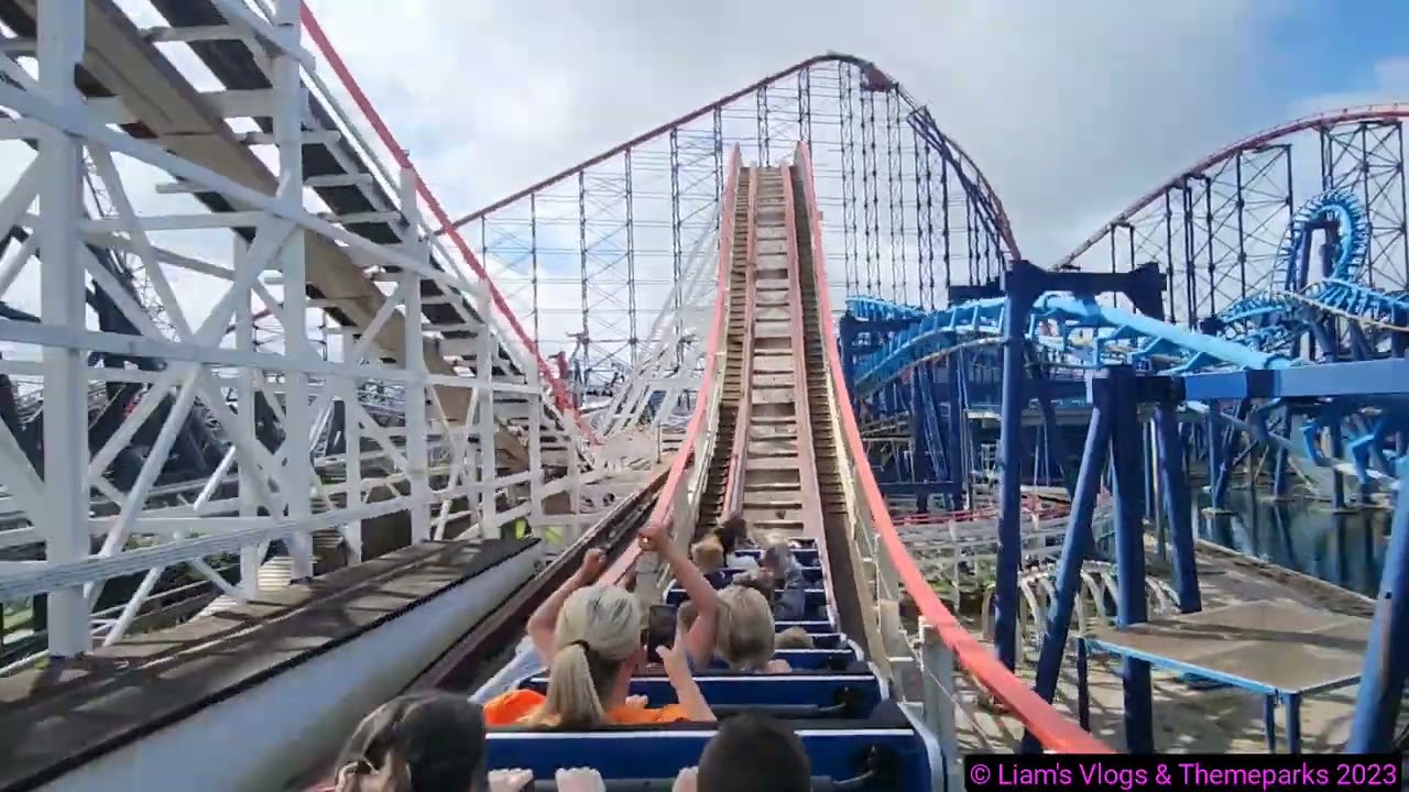 #100 Year Old Big Dipper at Blackpool Pleasure Beach POV