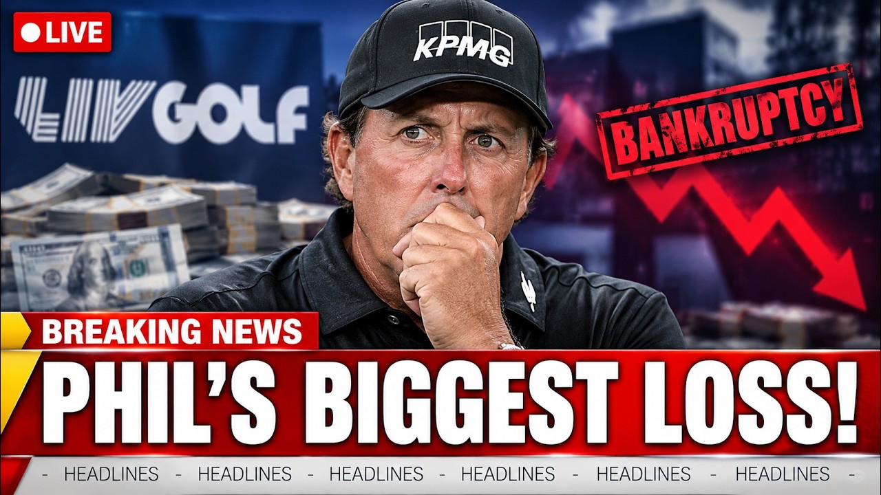 🚨 PHIL MICKELSON LOSES BILLIONS?! The SHOCKING TRUTH Behind LIV Golf&rsquo;s Bankruptcy!