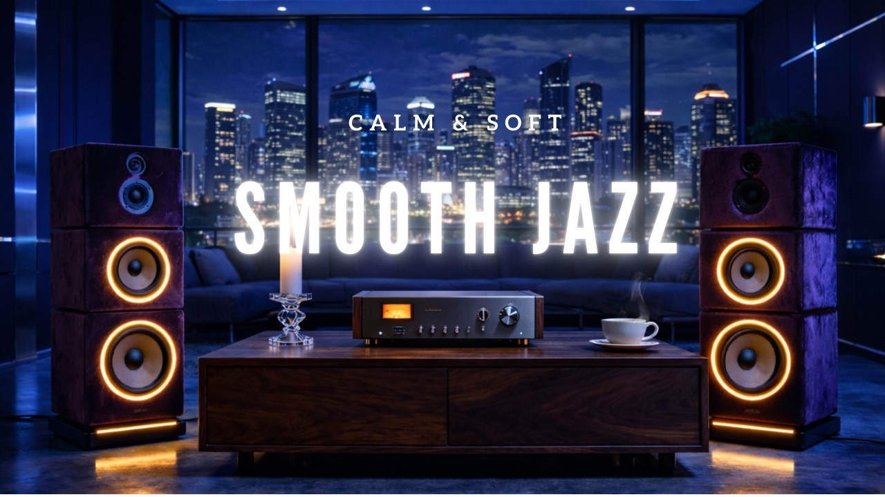 Smooth Jazz R&B – Relaxing Calm Vintage Instrumentals for Quiet Evenings