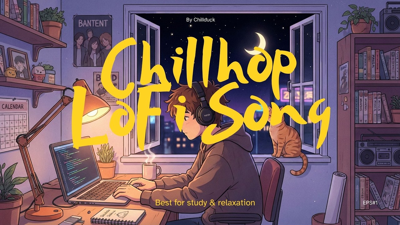 Late Night Lofi — Chillhop Beats to Relax / Study by Chillduck | EPS#1