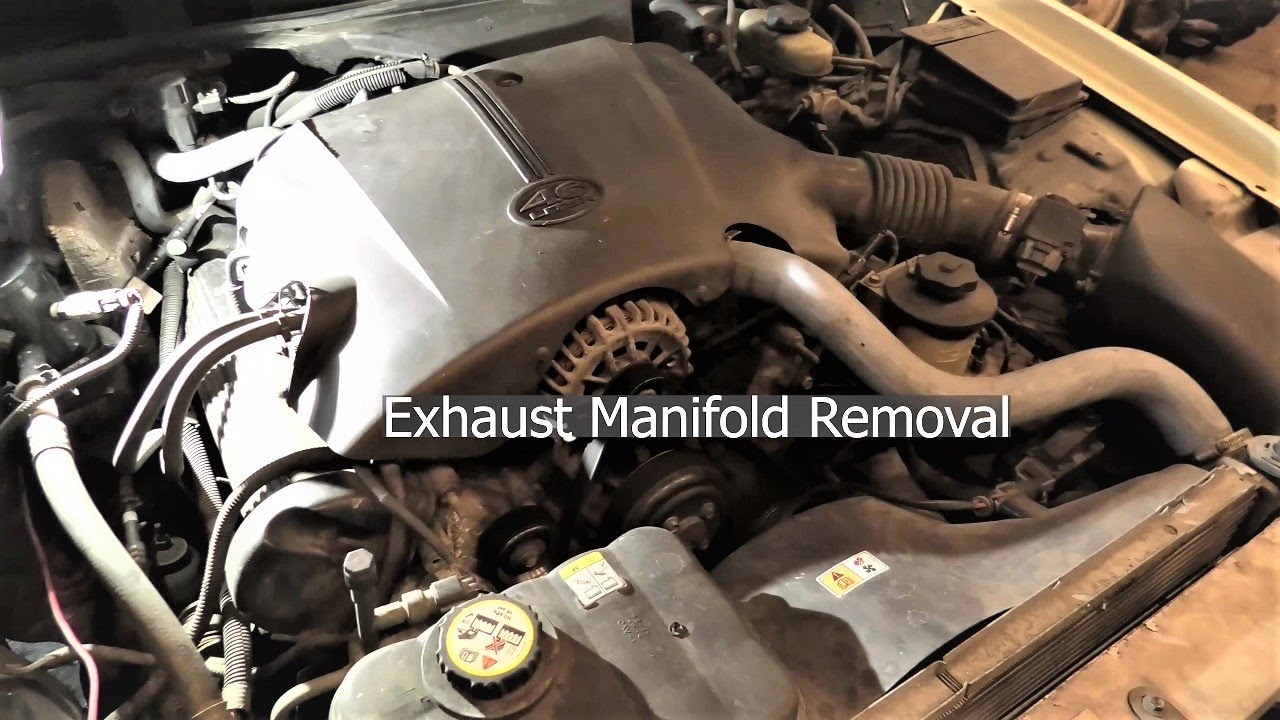 Ford Crown Victoria Police Interceptor Right or Passenger Side Exhaust Manifold Removal How-to Video