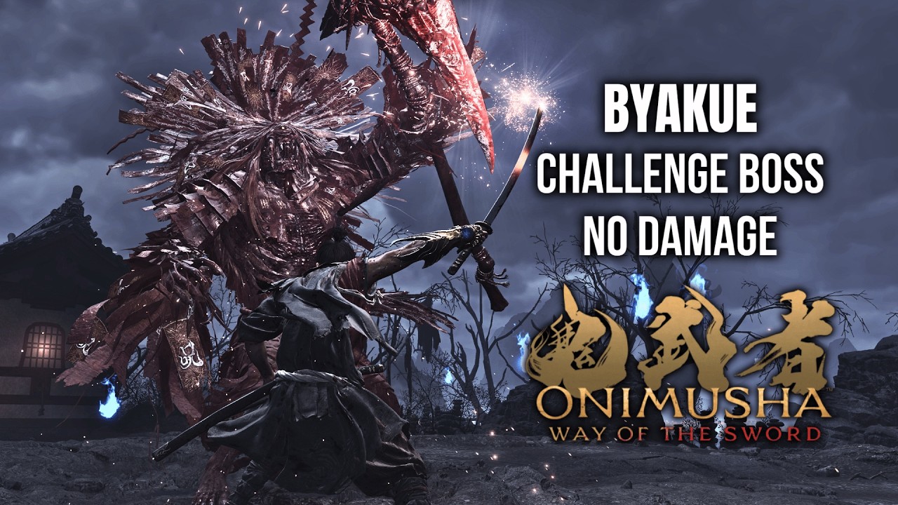 Onimusha: Way of the Sword &ndash; Special Challenge Byakue Boss Fight (No Damage)
