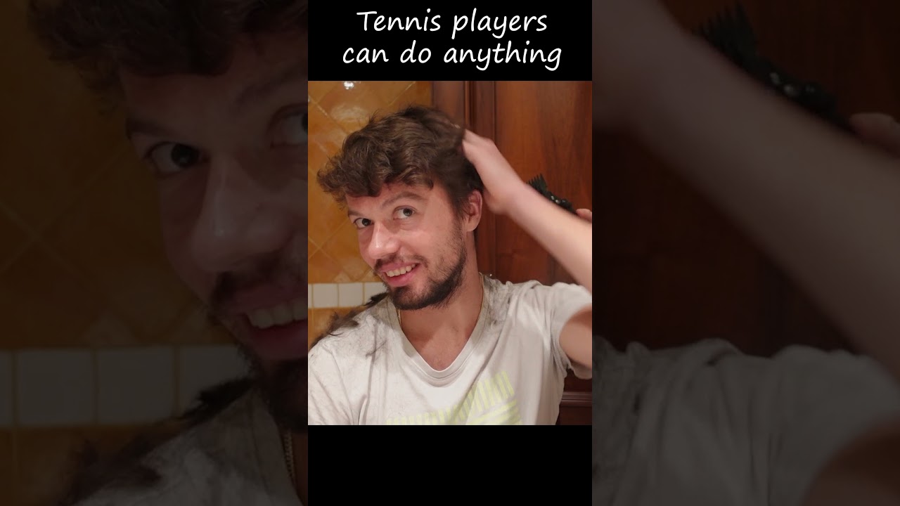 #SHORTS Haircut For Tennis Players During Lockdown