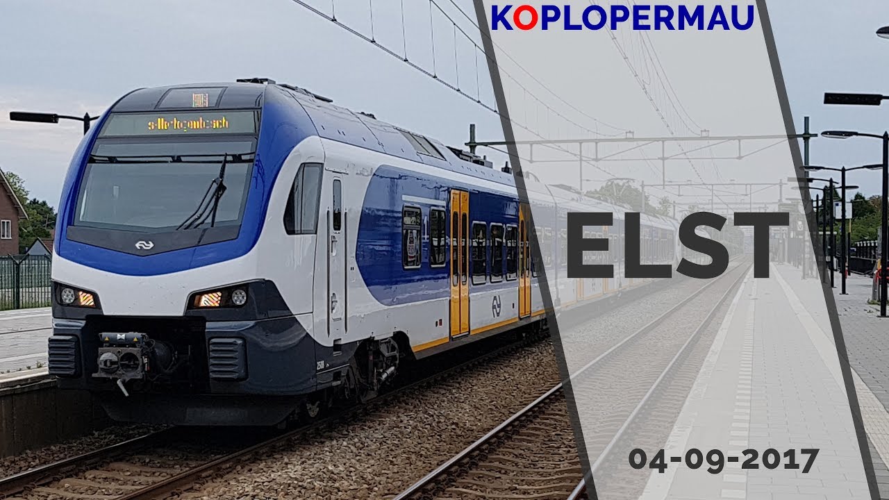 Treinen op station Elst (Treinen Compilatie)