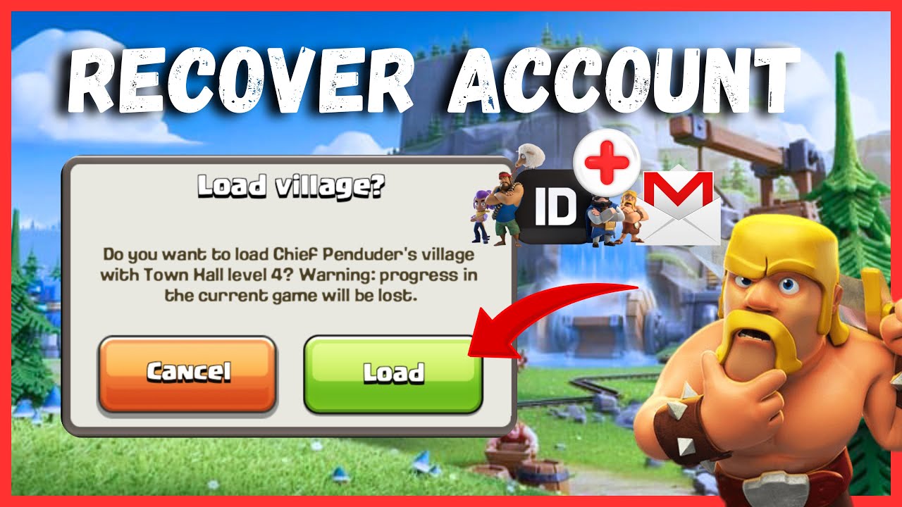 Как восстановить аккаунт Clash of Clans без Supercell ID &mdash; Восстановление учётной записи COC (уте...