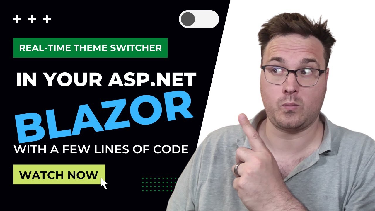 Добавить переключатель тем в ASP.NET Blazor