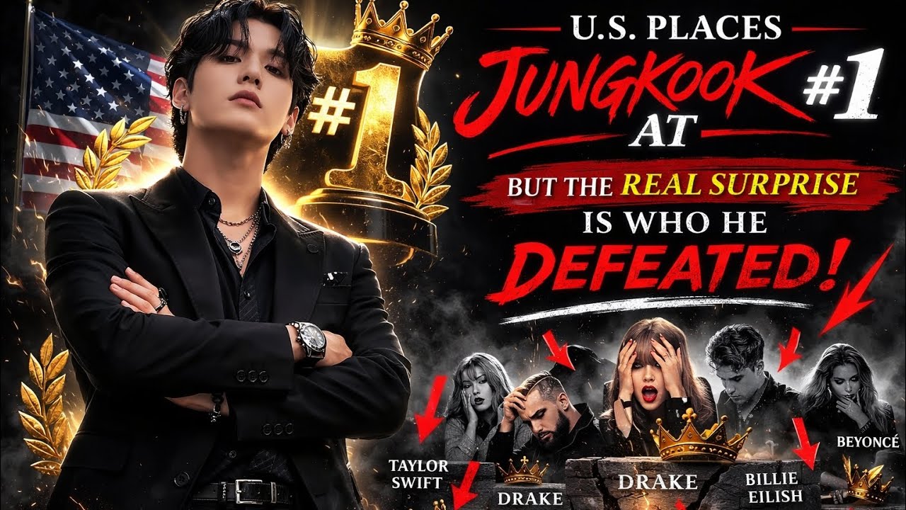 United States Places Jungkook at #1… But the REAL Surprise Is Who He Defeated.