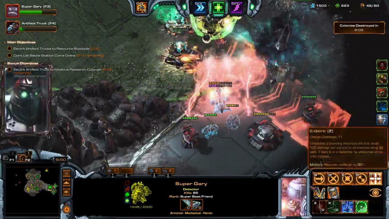 StarCraft II, Brutal +6. Co-Op.