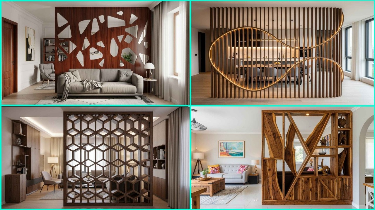 Modern Home Room Divider Design Ideas for Stylish Space Separation