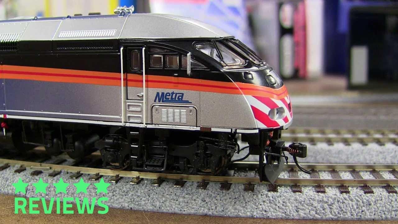 HO MP36PH Metra True Line Trains DC Only