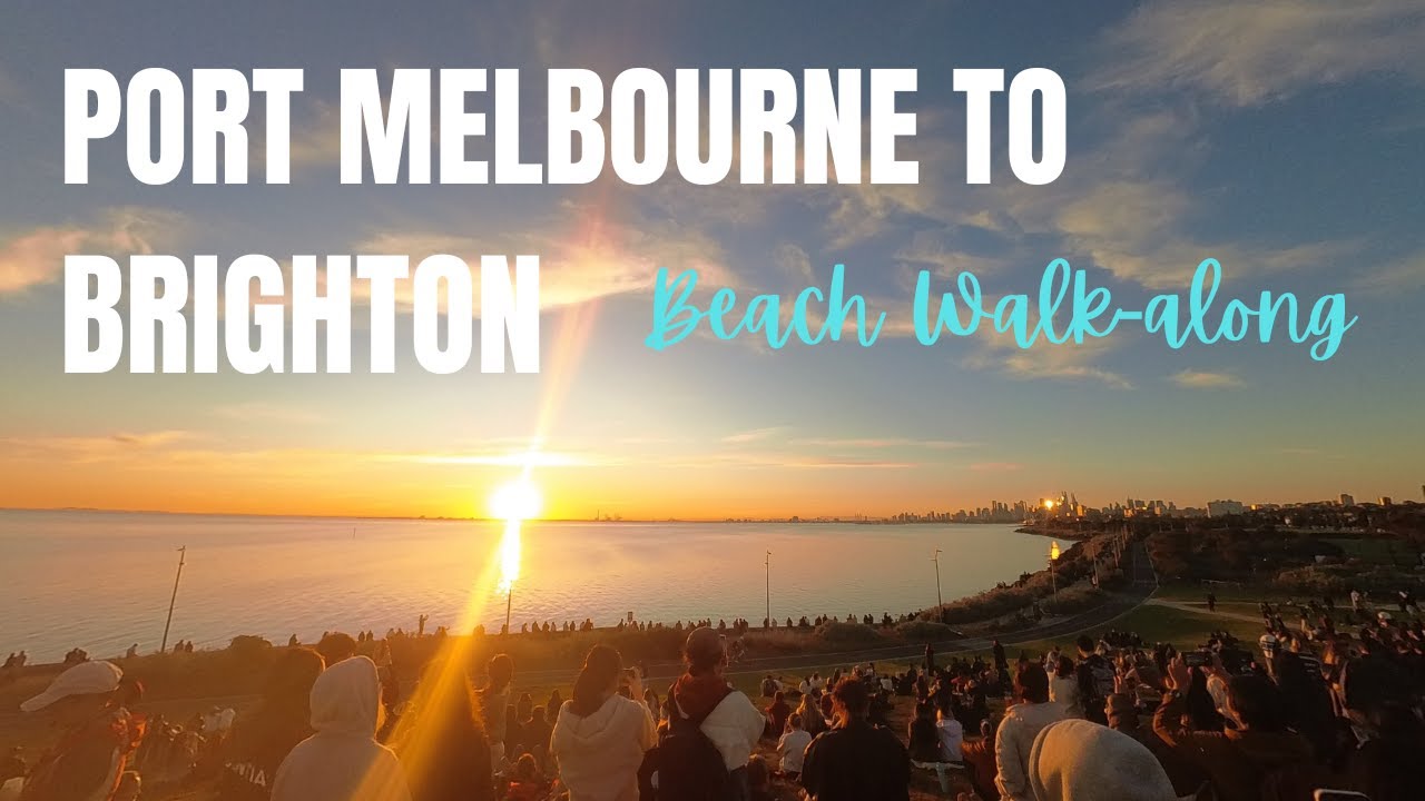 Walk-along from Port Melbourne to Brighton Beach 2025