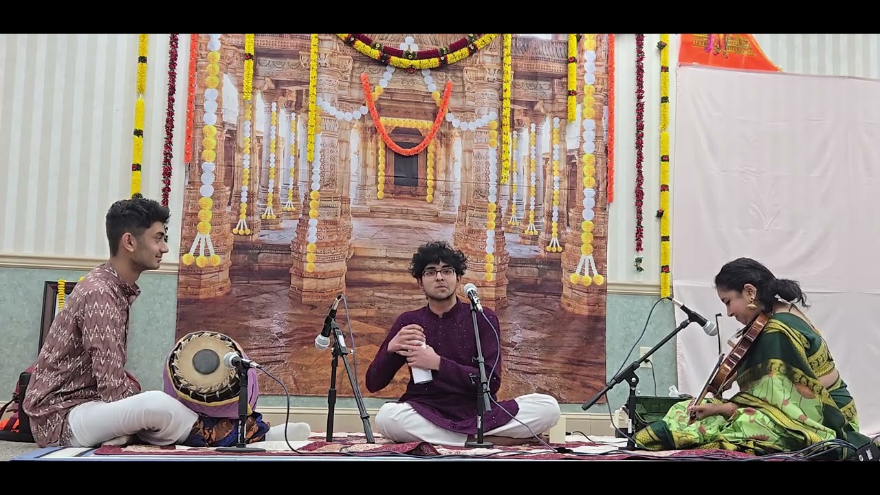 Kasyap Tumuluri Concert - PurandaraDas keertanas @ Barto, PA
