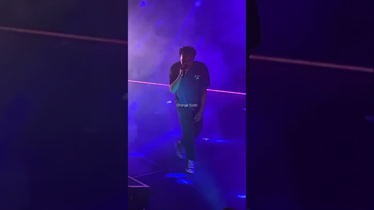 Baby Keem Performing ORANGE SODA in Atlanta, Georgia | 