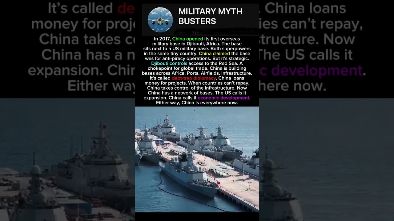 China Built a Military Base Next to the US (Djibouti 2017)
