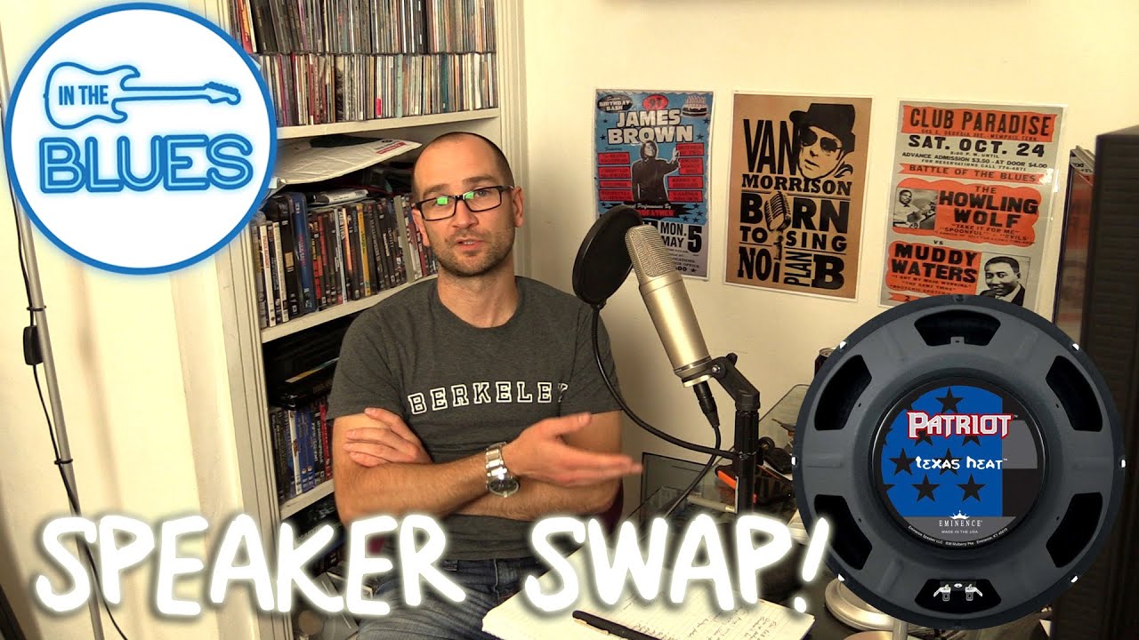 Eminence Speaker Swap Results - INTHEBLUES Tone Podcast #8