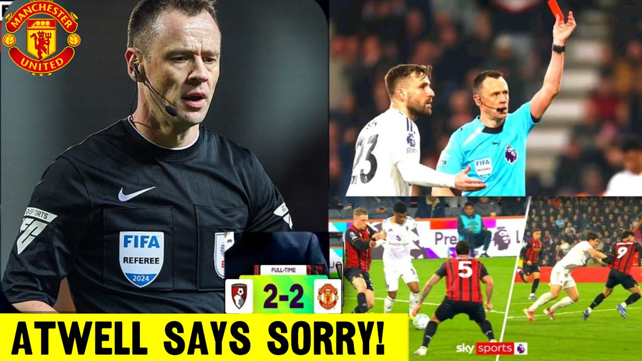 Стюарт Эттвелл извиняется перед &laquo;Манчестер Юнайтед&raquo;? В матче &laquo;Борнмут&raquo; &mdash; &laquo;Манчестер Юнайтед&raquo; обна...