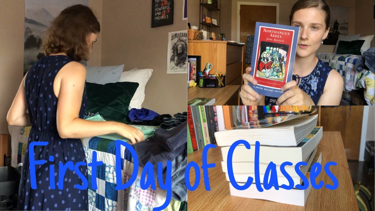 First Day of College Classes (final semester senior) // St. Lawrence University