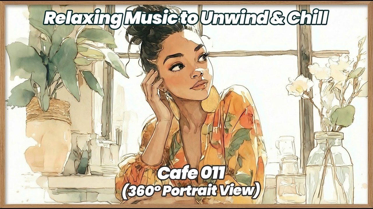 Cafe 011 | 360° Portrait View - Relaxing Music to Unwind & Chill
