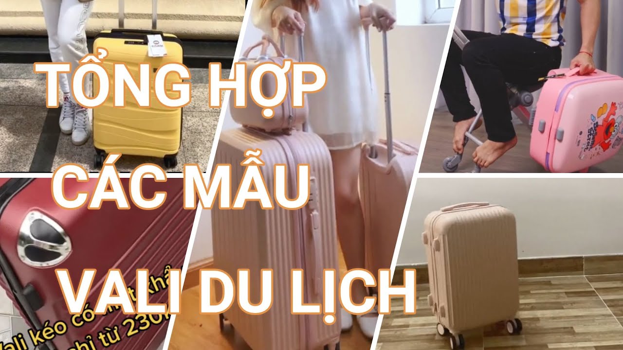 [Shopee haul] Tổng hợp các mẫu VALI DU LỊCH nhỏ gọn đẹp, đẹp thương | guthoitrang