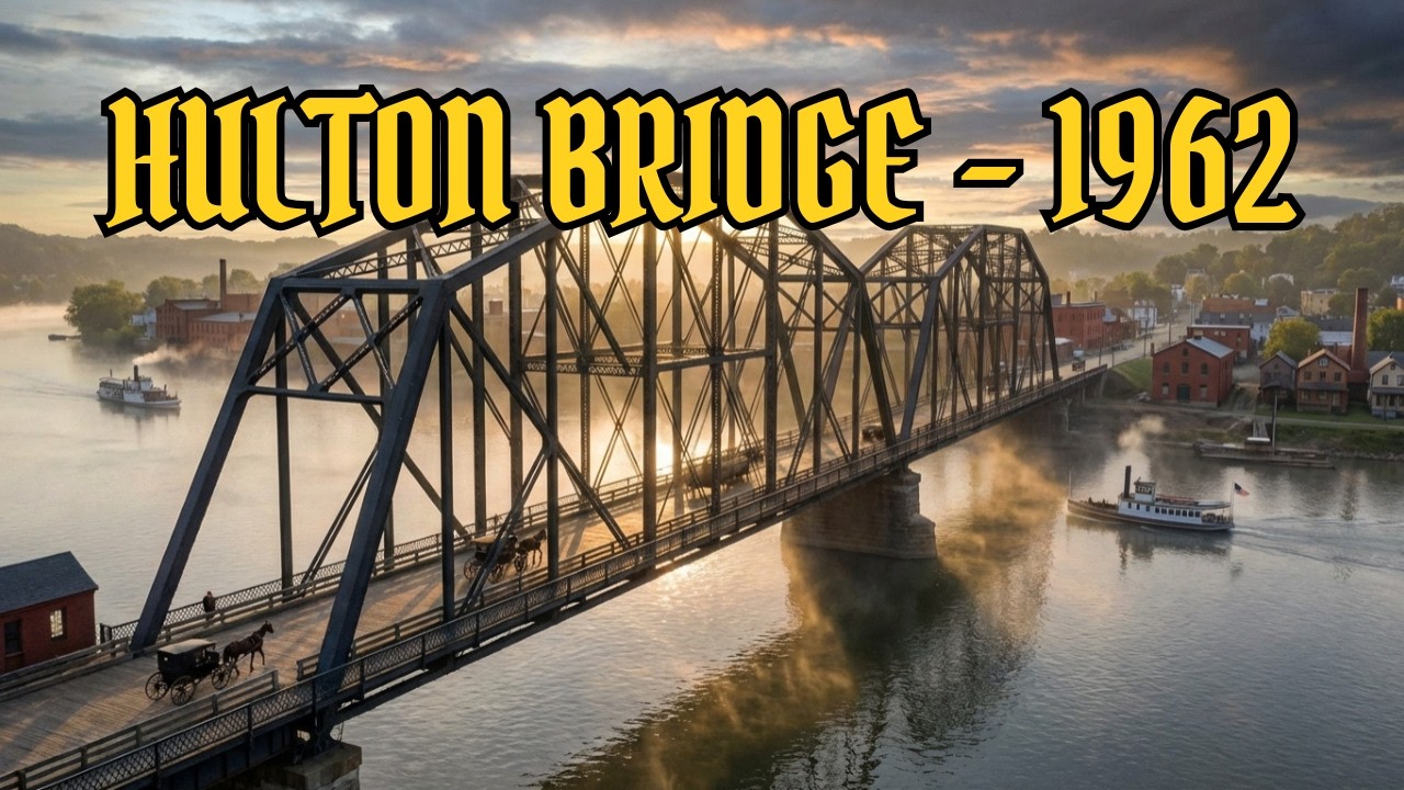 Life in Pennsylvania 1962 - Hulton Bridge AI Reconstruction