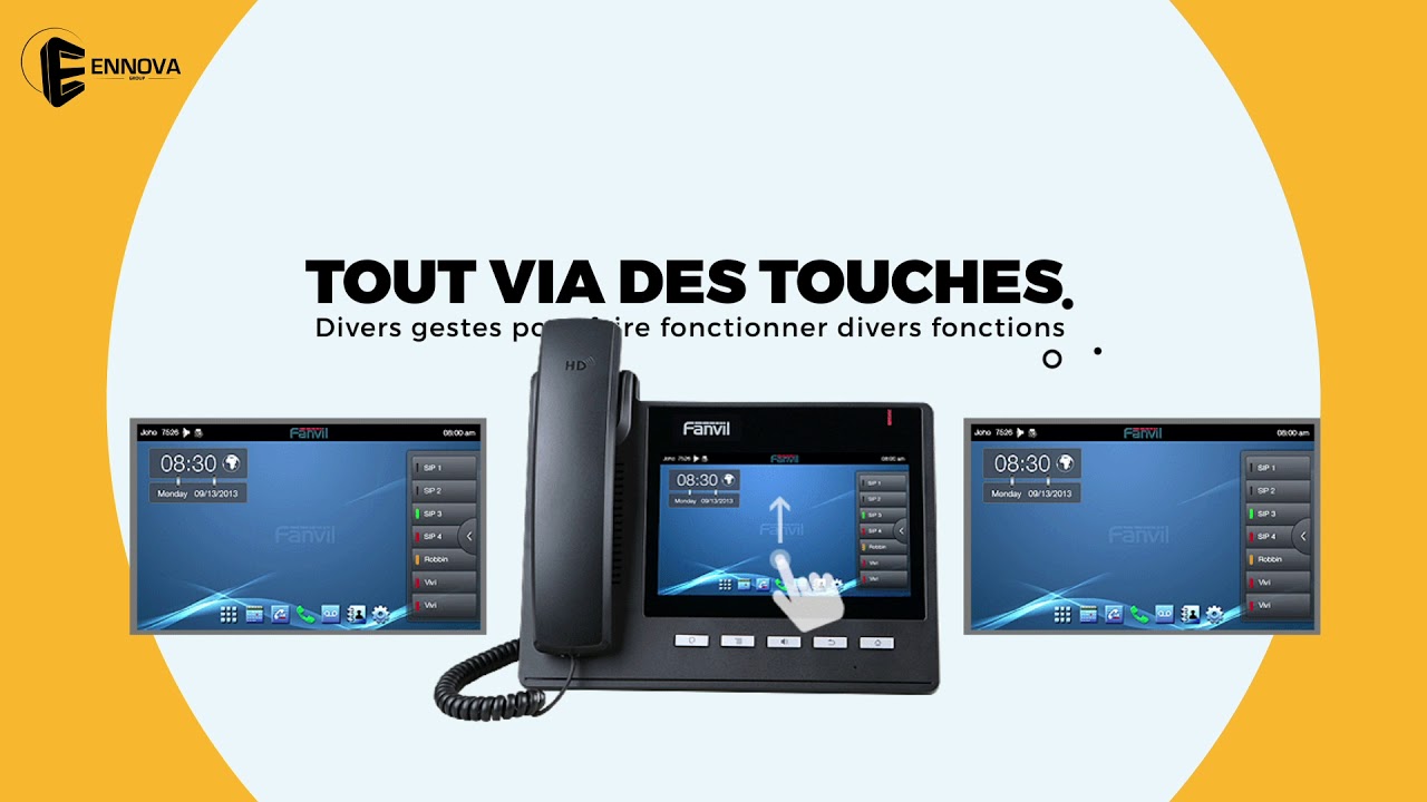 T&eacute;l&eacute;phone IP Fanvil Android C400