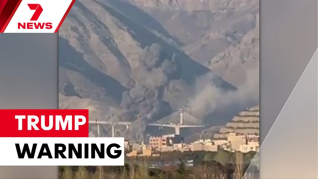 Trump warns he&rsquo;d pummel Iran into the Stone Age | 7NEWS
