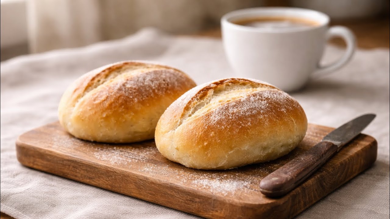Wenn das Wochenende beginnt | weiche Café- Brötchen