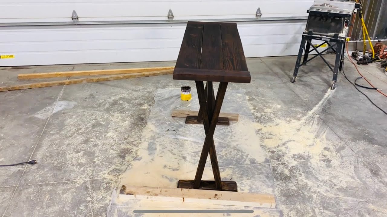 Decorative Farmhouse Table Build
