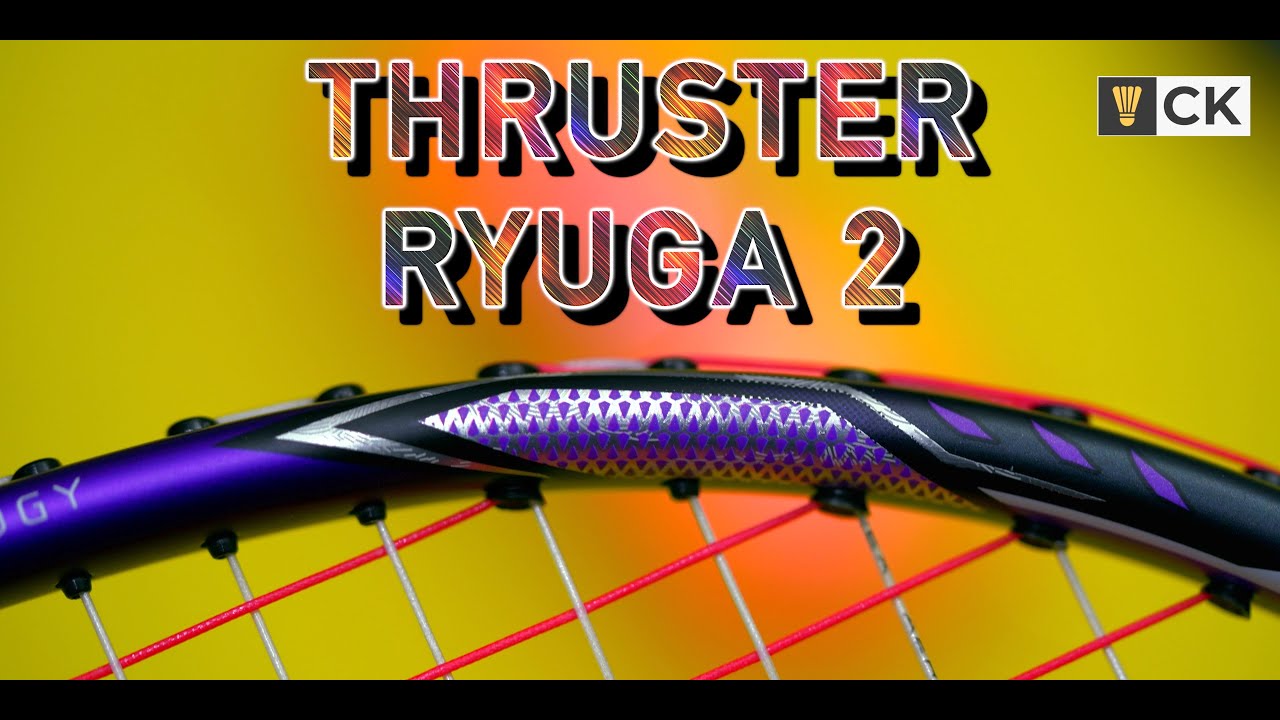 Обзор ракеток для бадминтона Victor Thruster Ryuga 2 и Ryuga 1 Power