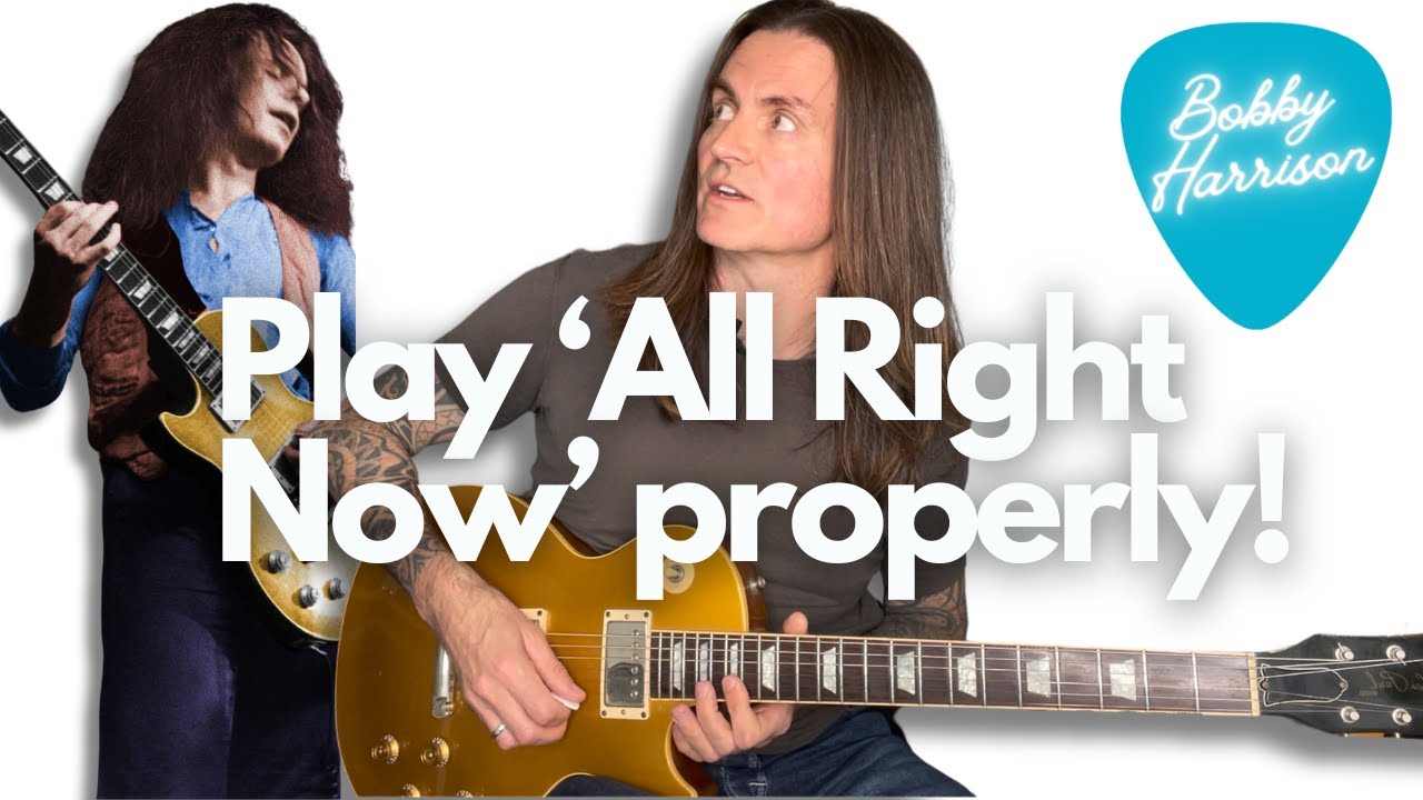 'All Right Now' Guitar Solo Lesson - Play It The Right Way!