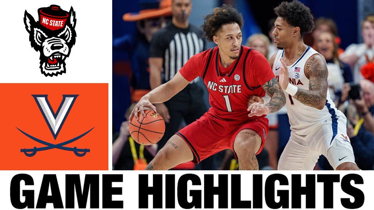 #10 Virginia vs NC State Highlights | Men's Basketball | College Basketball 2026