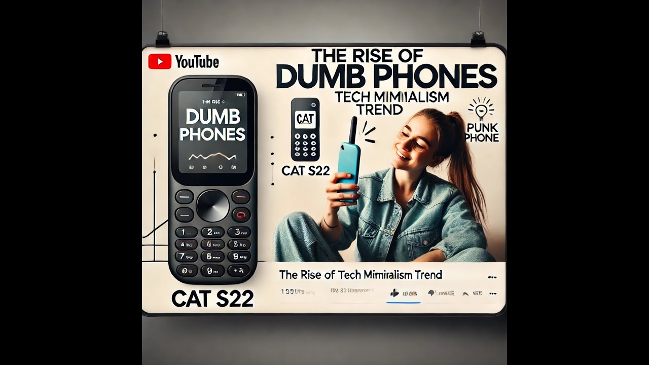 The Rise of Dumb Phones: A Tech Minimalism Trend!