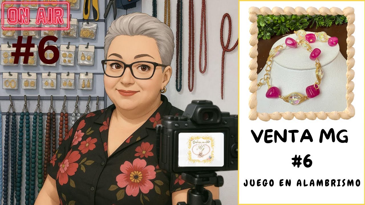 VENTA MG #6: Pulsera Alambrismo Con Espiga