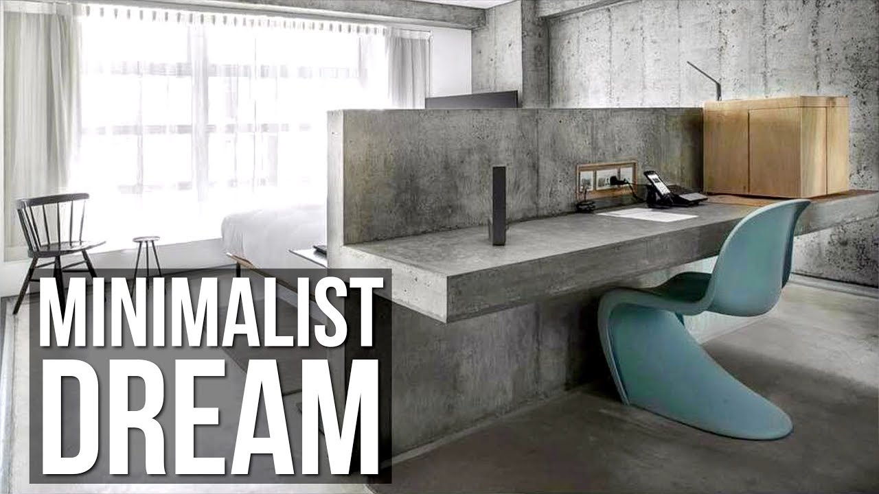 INSIDE ultra minimalist hotel! 2 min tour!