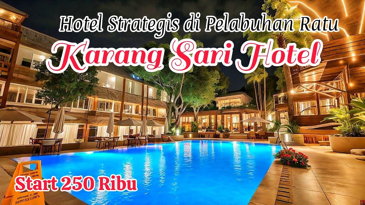 Hotel Murah Di Pinggir Pantai Pelabuhan Ratu | Karang Sari Pelabuhan Ratu | Pantai Citepus