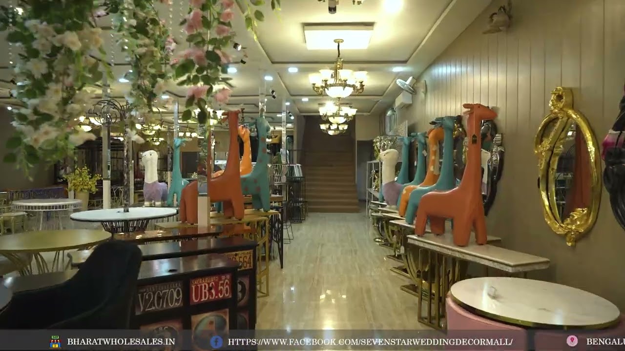 Seven Star Wedding Decor Mall Delhi | Luxury Wedding Furniture & Banquet Chairs Collection