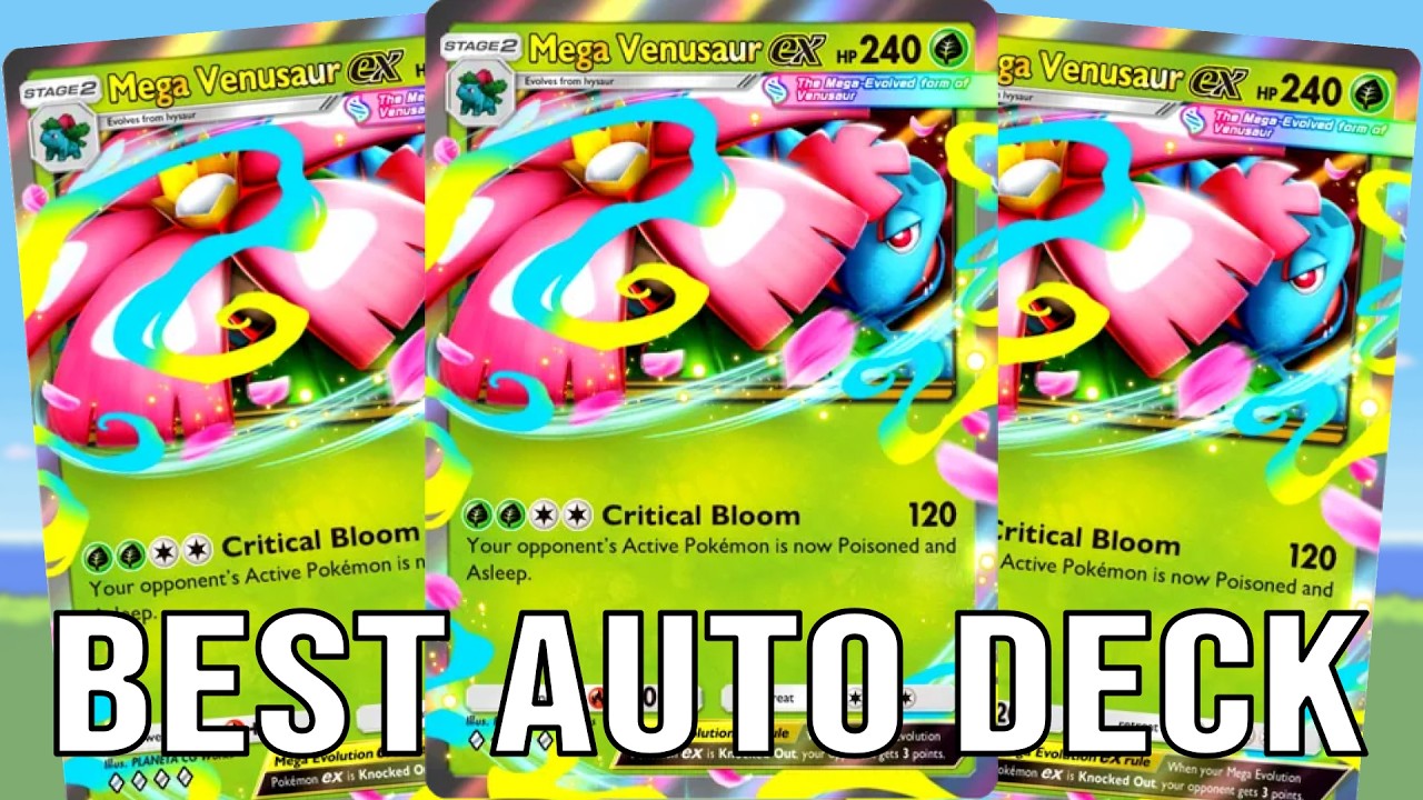 Лучшая колода для автобоя в случайных матчах B3a &mdash; TCG Pocket