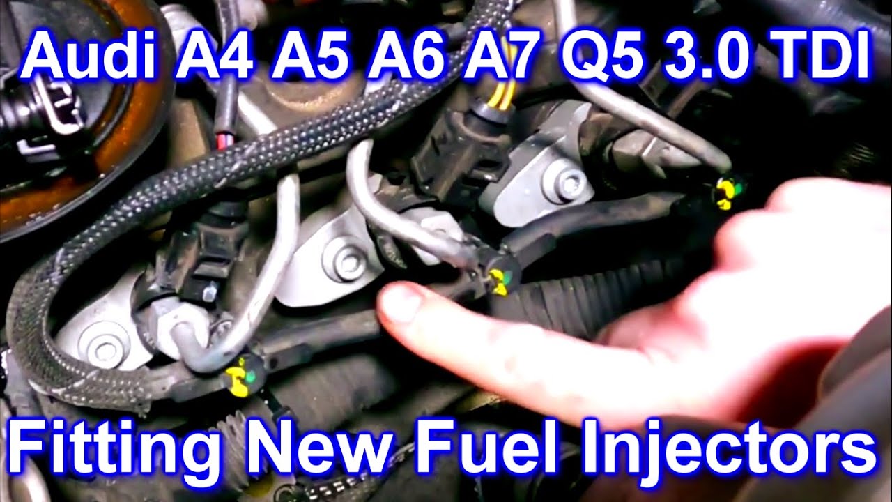 Fitting New Fuel Injectors/Seals On A 3.0 TDI For The Audi A4, A5, A6, A7 and Q5 2010 to 2015